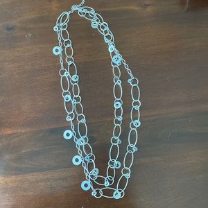 Premier Designs silver necklace